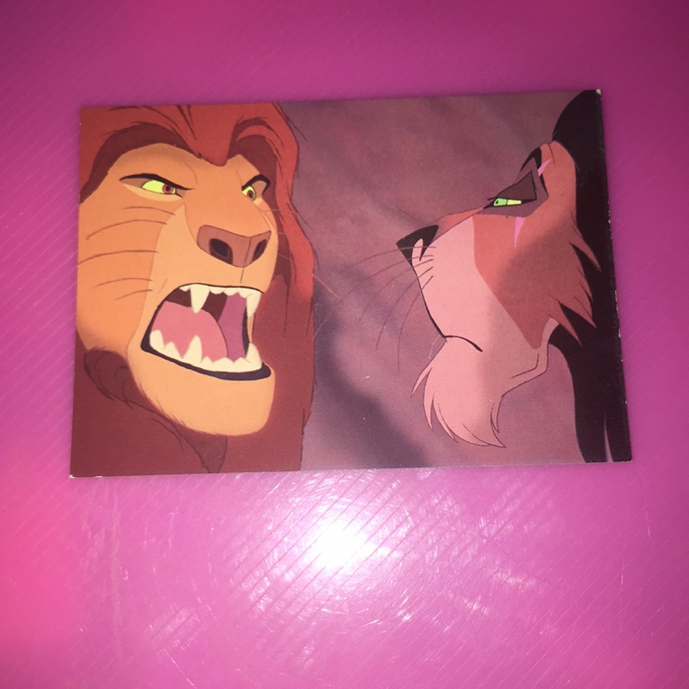 Lion King Trading Card